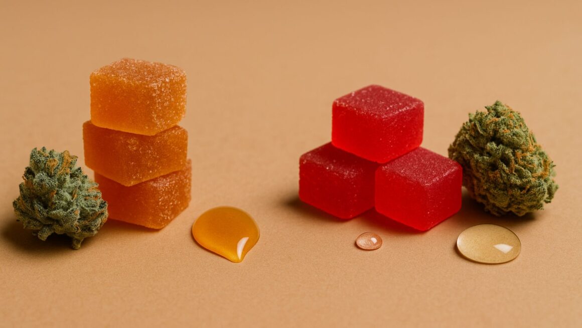 4 differences on live resin vs distillate delta 9 gummies